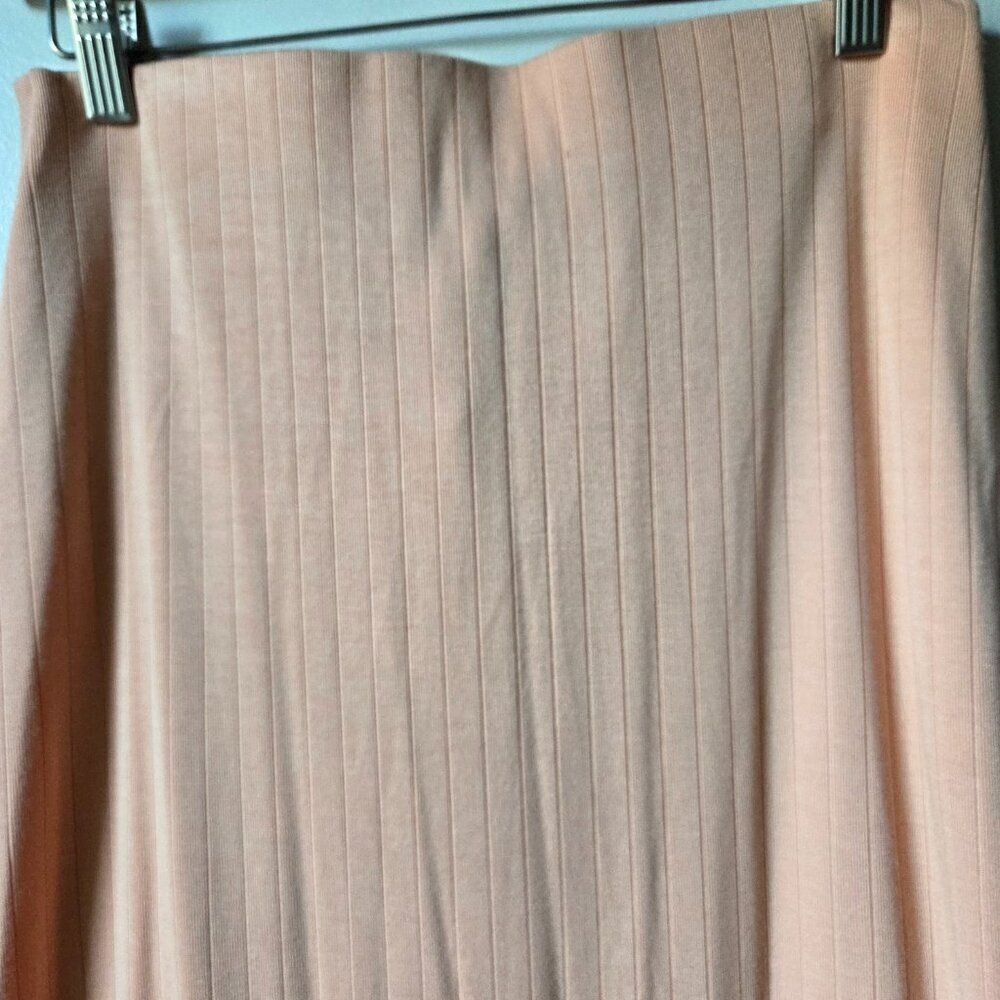EUC LIKE NEW SIGNIFICANT OTHER DRAPED WRAP RIBBED MAXI SKIRT SIZE US 8 / S/M - Picture 11 of 16